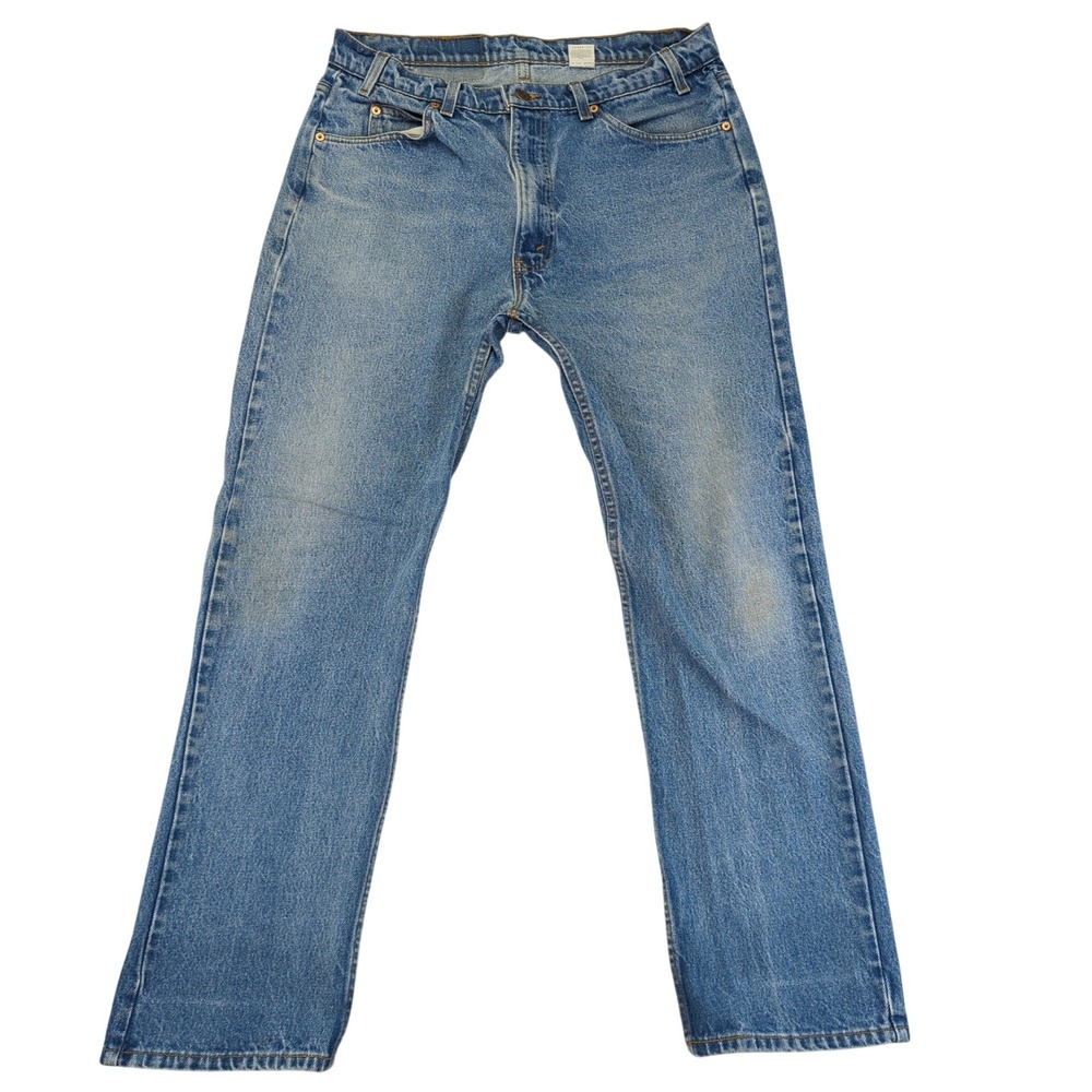 Vintage 90s Levi's 505 Mens Regular‎ Fit Straight Leg Jeans W38 L32 Blue Denim
